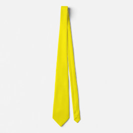 Gravata Amarelo brilhante