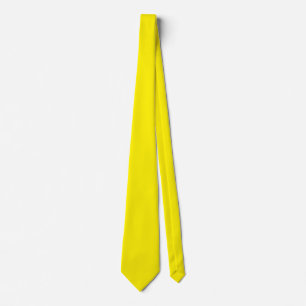 Gravata Amarelo brilhante