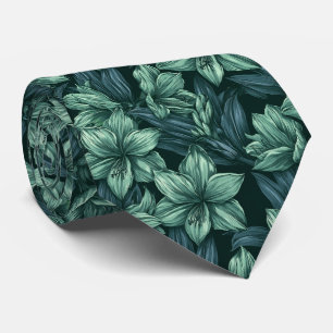 Gravata Amaryllis Floral Boyfriend Casamento no Campo