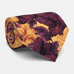 Gravata Amaryllis Floral Roupas Masculinas Casamento 