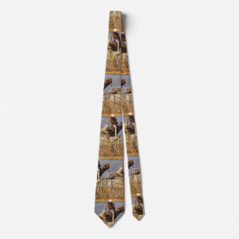 Gravata American Bald Eagle Perched on a Log