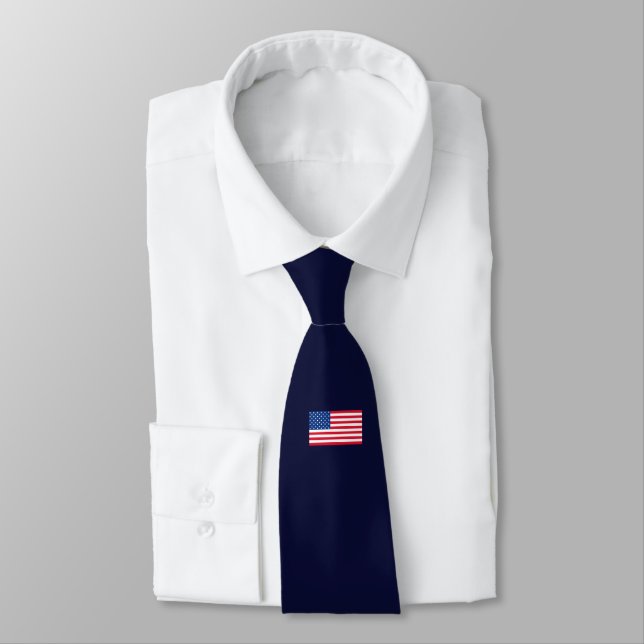 Gravata American Flag Tie (Amarrado)