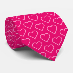 Gravata Amor - Adicione suas cores favoritas - Rosa