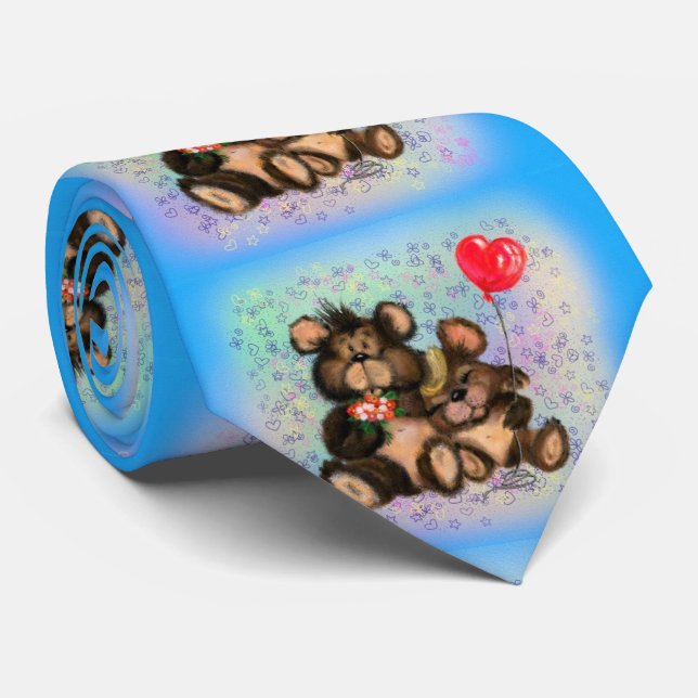 Gravata Amor Verdadeiro (Rolled)