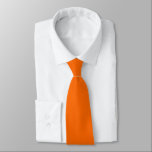 Gravata Antecedentes Ocultos Laranja Coloração Sólida<br><div class="desc">Cor Sólida das Iniciais Ocultas Laranja. Para casamentos ou uso diário, com as iniciais Idden na parte traseira, que você pode facilmente personalizar ou excluir se não for necessário. Pode ser alterado para qualquer cor de sua escolha através da opção Personalizar mais, ou envie-me uma mensagem se precisar de ajuda....</div>