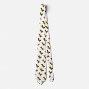 Gravata ANTIGO DRAGONFLY JEWEL, branco