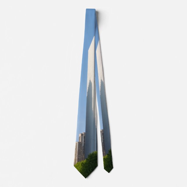 Gravata Aon Center Chicago Neck (Frente)