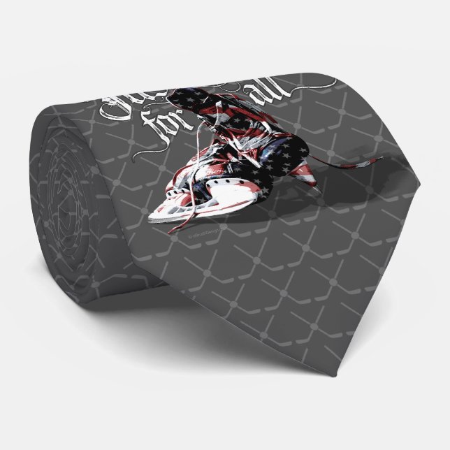 Gravata Apenas Gelo Para Todos (Hockey) (Rolled)