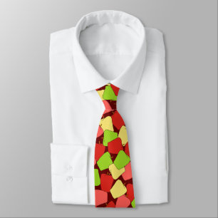 Gravata Apple Jumble Pattern