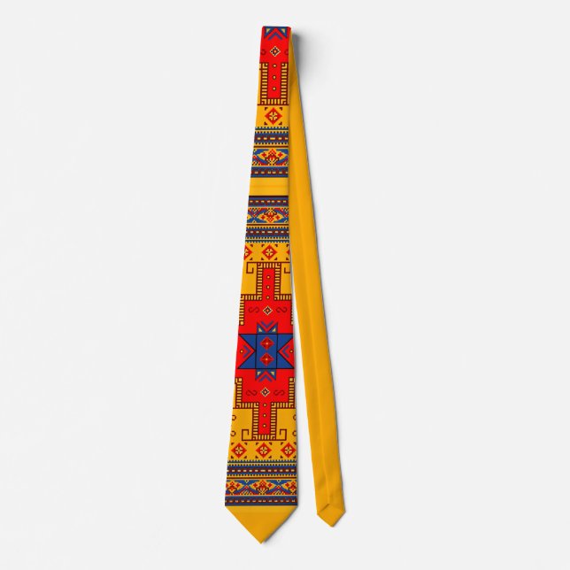 Gravata Armênio Folk Art Colk Tie (Frente)