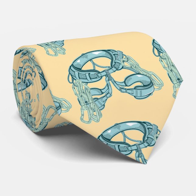 Gravata Arnês de escalada com desenhar rápidos (Rolled)