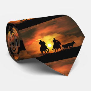 Gravata Arredondar Cowboys e Bois