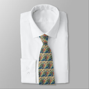 Gravata Art Deco Design Neck Tie