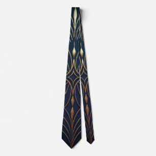 Gravata Art Deco Elegance