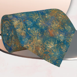 Gravata Art Deco Patina Neck Tie