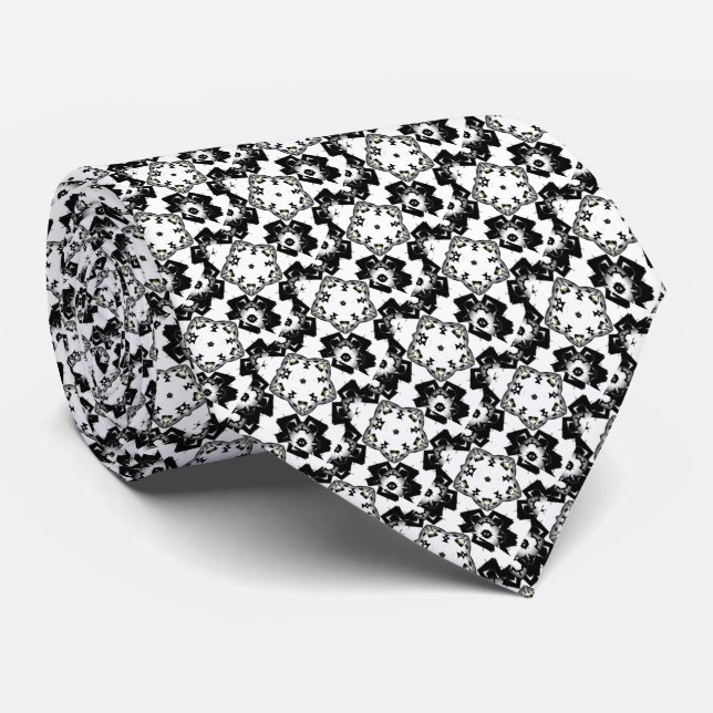 Gravata Arte caleidoscópio do volume um vinte e três (Rolled)
