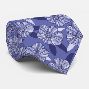 Gravata Arte de Linha Floral