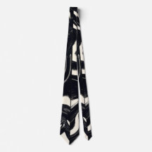 Arte em Preto e Branco Abstrata em