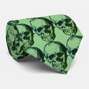 Gravata Arte Pop Caveira