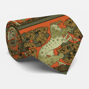 Gravata Artesanatos de Artes Medievais dos Cavalos Nouveau