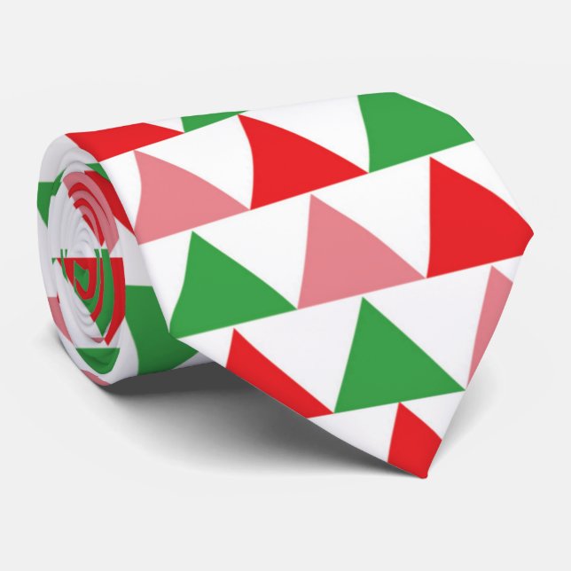 Gravata Árvore de Natal (Rolled)