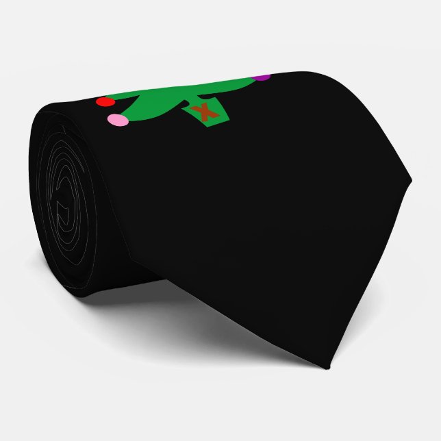 Gravata Árvore de Natal (Rolled)