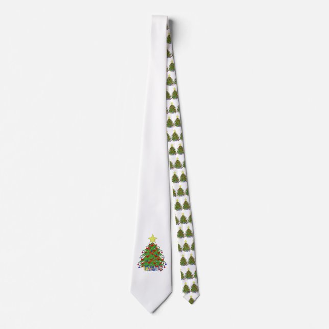 Gravata árvore de Natal (Frente)
