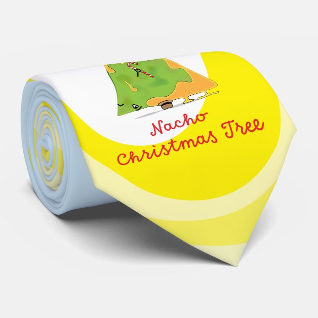 Gravata Árvore de Natal Nacho (Rolled)