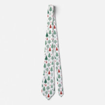 Árvores de Natal Boho Vermelhas e Verdes Feriado