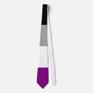 Gravata Asexual Pride Flag LGBTQ