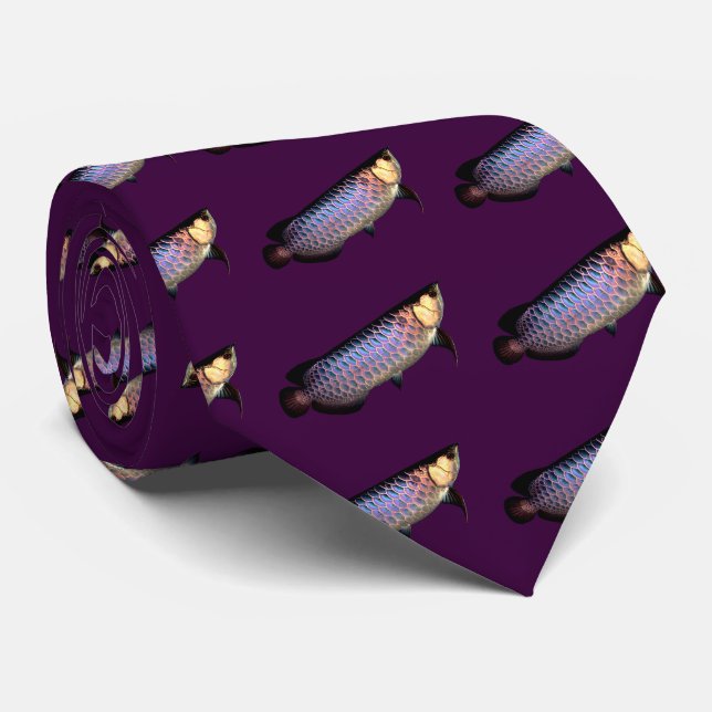 Gravata Asian Arowana (Rolled)