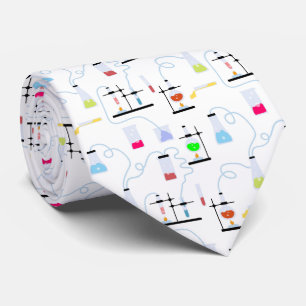 Gravata Assunto da Escola de Laboratório de Testes de Ciên