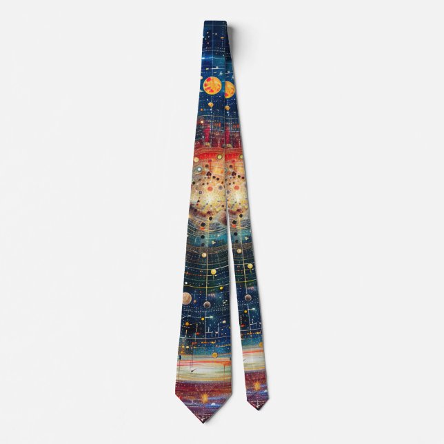 Gravata Astral Cósmica (Frente)