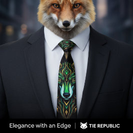 Gravata Astral Wolves