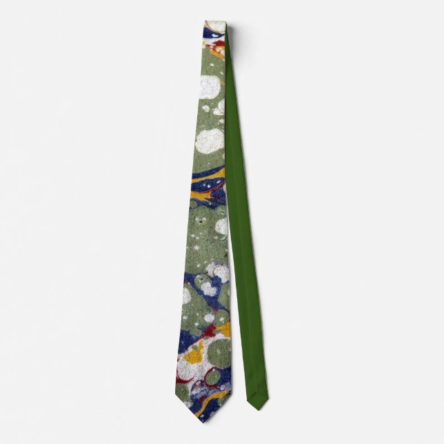 Gravata Atordoamento de Papel Antiquado e Marcado (Frente)