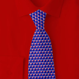 Gravata Australia Flag Brick Pattern