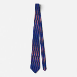 Gravata Austrália Flag Hearts Tie