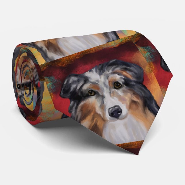 GRAVATA AUSTRALIAN SHEPHERD (Rolled)