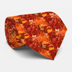 Gravata Autumn leaves Men's Tie
