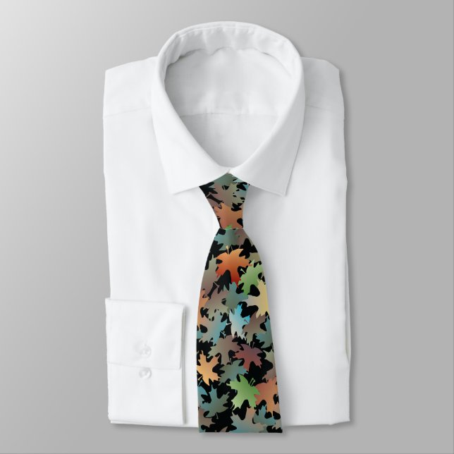 Gravata Autumn Leaves Neck Tie (Amarrado)