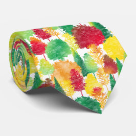 Gravata Autumn Woods Pattern