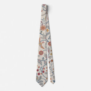 Gravata Aves e Flores, William Morris