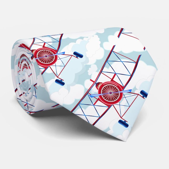 Gravata Aviador da Força Aérea de Vintage (Rolled)