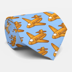 Gravata Avião Amarelo