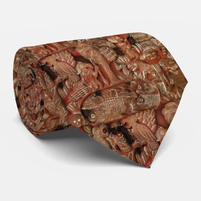 Gravata Aztec Tie (Rolled)