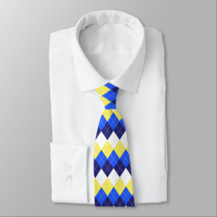 Gravata Azul, Amarelo-limão e Estilo Branco