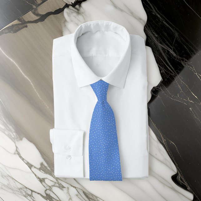 Gravata Azul com Speck com classe mínima (Criador carregado)