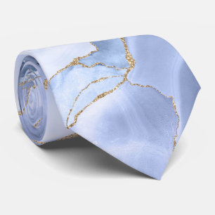 gravata azul de ágata de centáurea