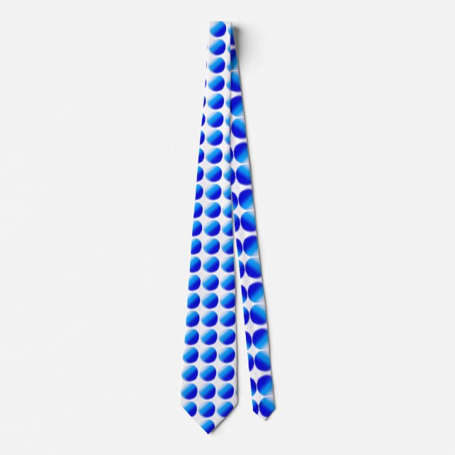 Gravata Azul de Pescoço (Frente)