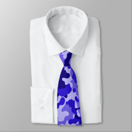 Gravata Azul Oceano Camuflada